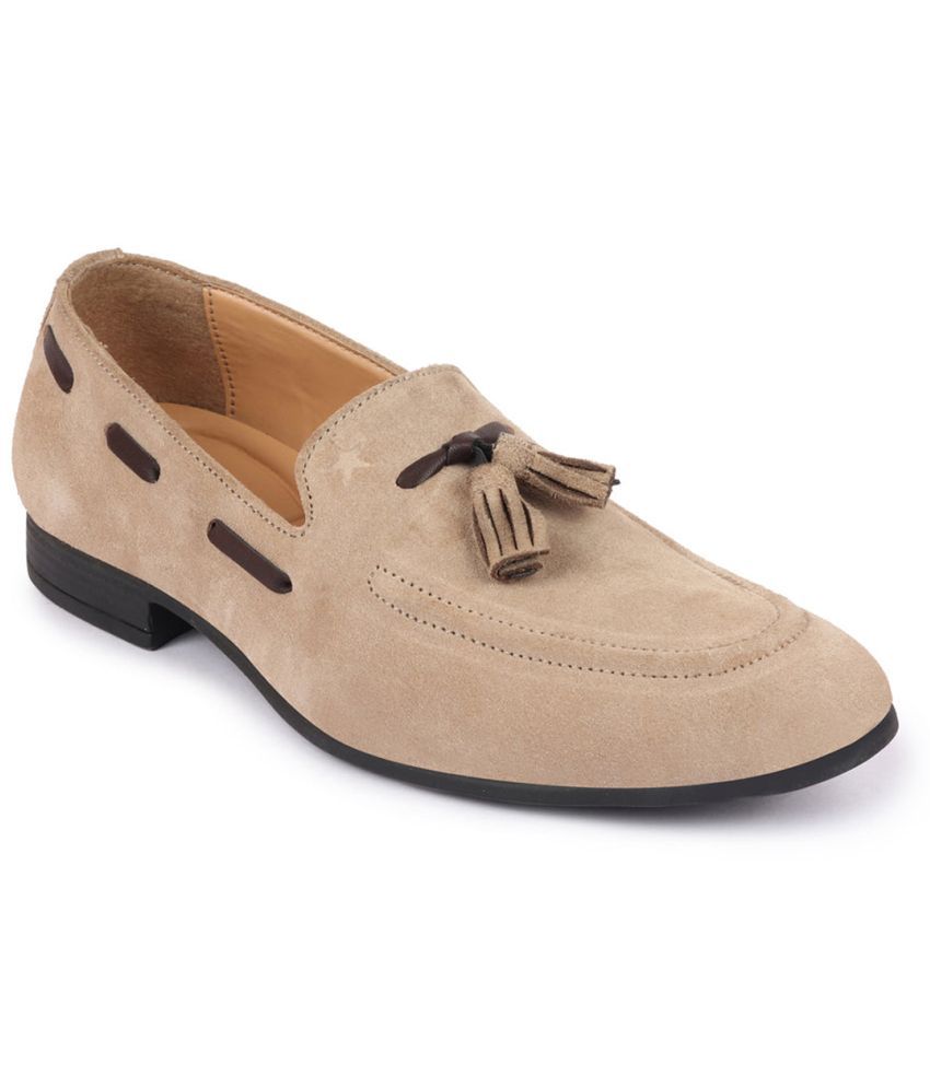     			Fausto - Beige Men's Tassel