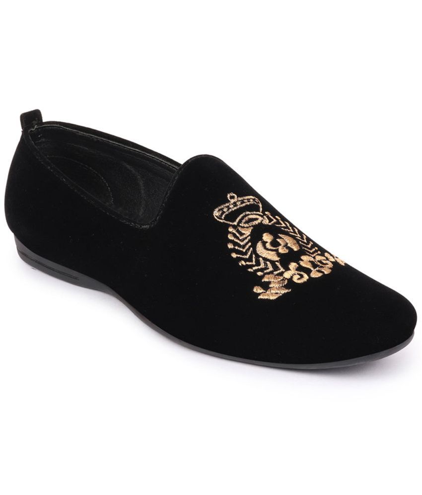     			Fausto - Black Men's Slip on