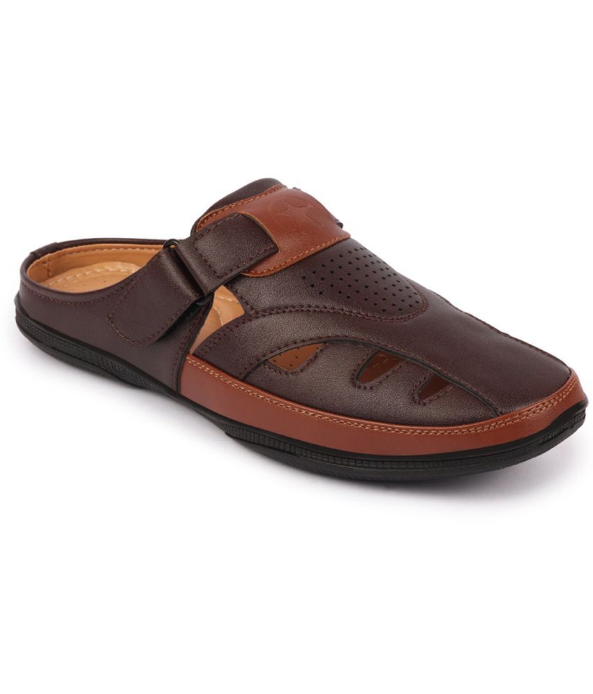     			Fausto - Brown Men's Sandals