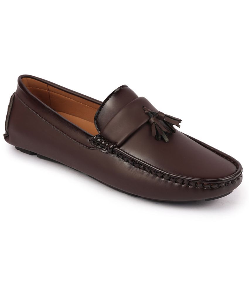     			Fausto - Brown Men's Tassel