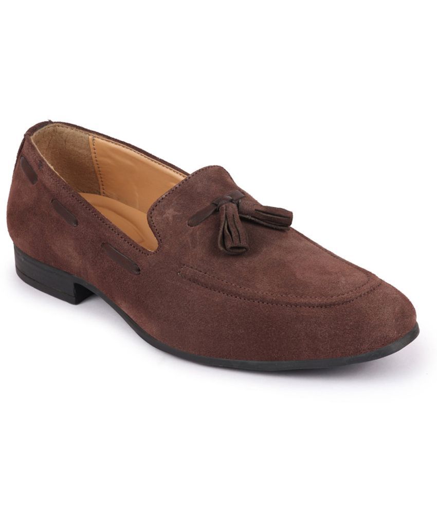     			Fausto - Brown Men's Tassel