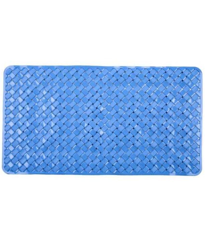     			mahek accessories Anti-skid Plastic Bath Mat 50x80 cm ( Pack of 1 ) - Assorted
