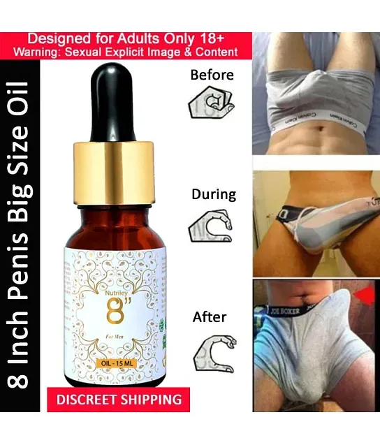 Men'S Essential Oils for Private Parts Longer Penis Enhancemen Oil