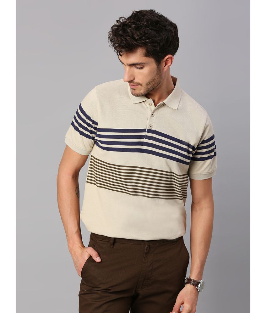     			Dennis Lingo - Grey Cotton Blend Slim Fit Men's Polo T Shirt ( Pack of 1 )