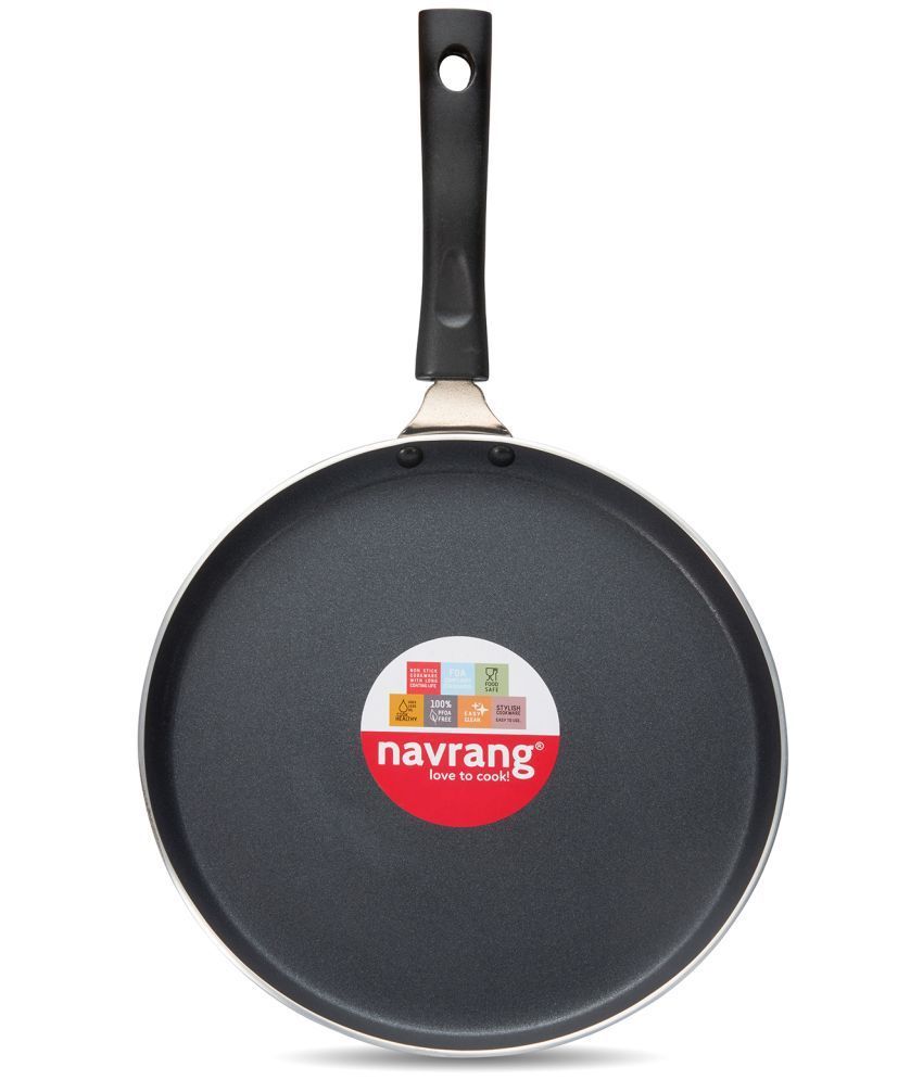     			Navrang Cookware - Aluminium Dosa Tawa ( Pack of 1 )