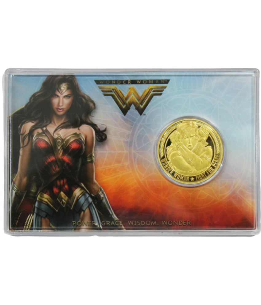     			Numiscart - Wonder Woman - FIGHT FOR PEACE - Warner Bros. Movie World, Australia Private Issued Rare UNC 1 Coin Set Numismatic Coins