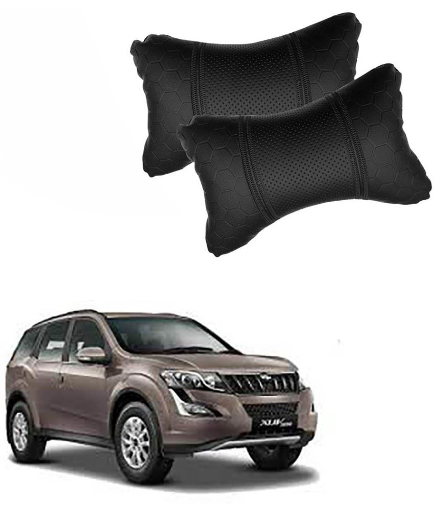     			Autokraftz Neck Cushions Set of 2 Black