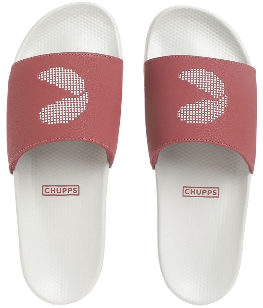     			CHUPPS - Maroon Men's Slide Flip Flop