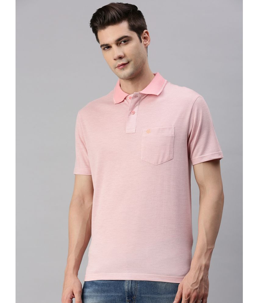     			ONN - Pink Cotton Regular Fit Men's Polo T Shirt ( Pack of 1 )