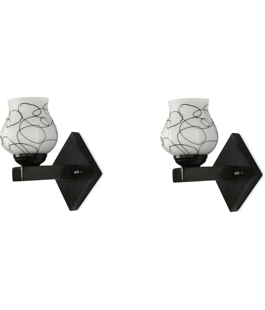     			Somil - Black Wallchiere ( Pack of 2 )