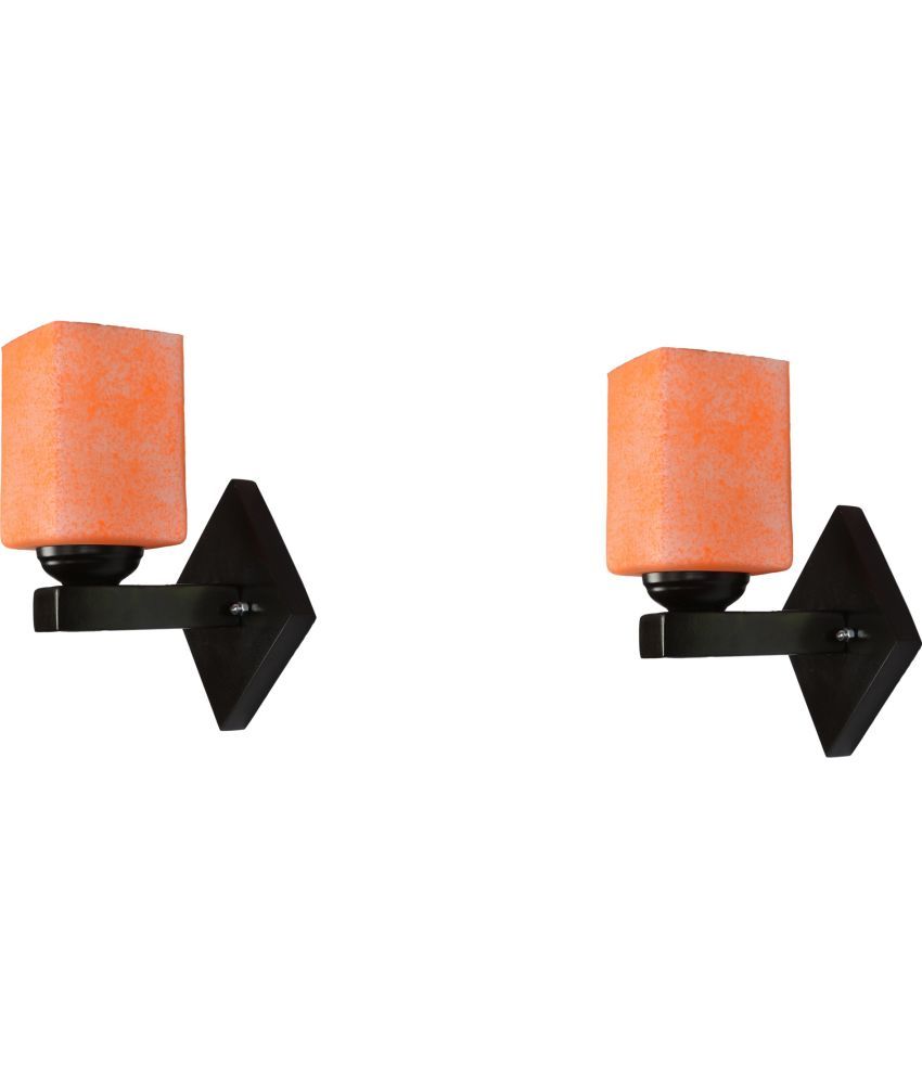     			Somil - Orange Wallchiere ( Pack of 2 )