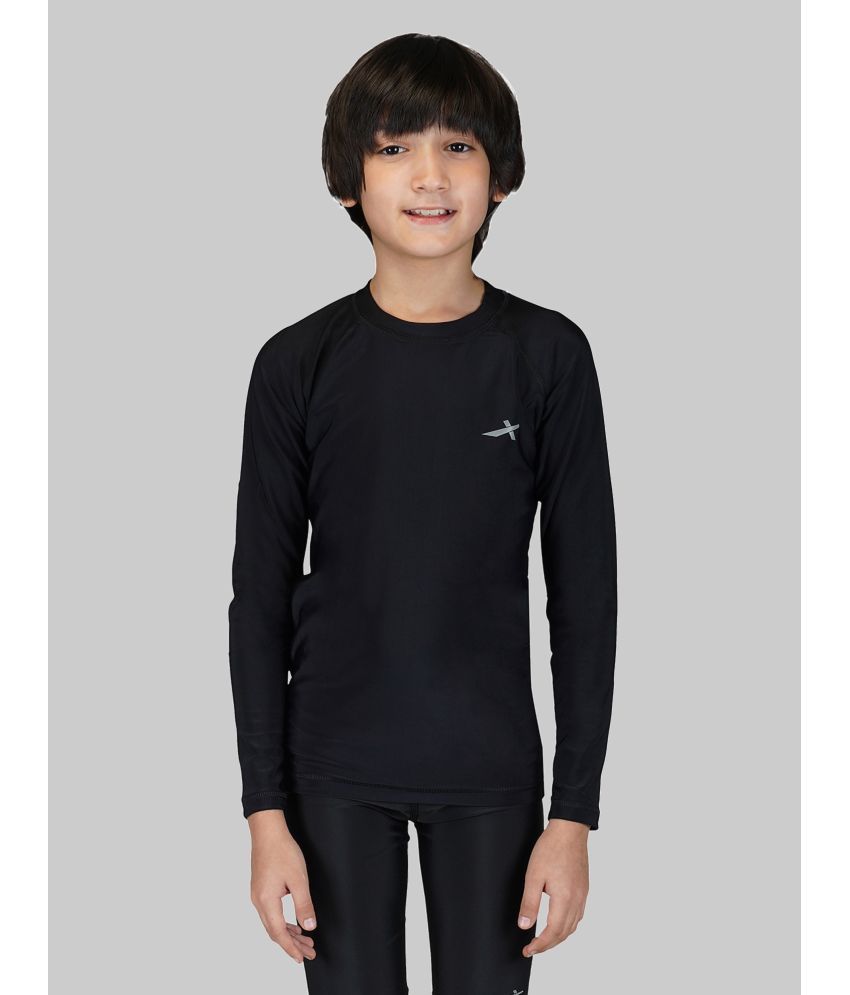     			Vector X Pack of 1 Boys Polyester T-Shirt ( Black )