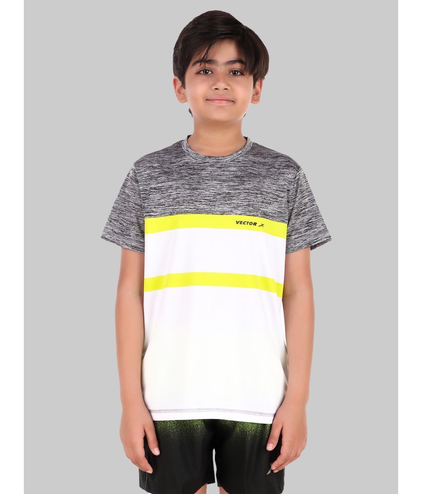     			Vector X - Grey Polyester Boy's T-Shirt ( Pack of 1 )