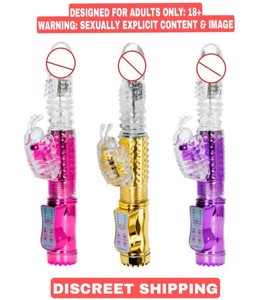     			36 MODES USB RECHARGEABLE G SPOT RABBIT VIBRATING DILDO VIBRATOR BY KAMAHOUSE