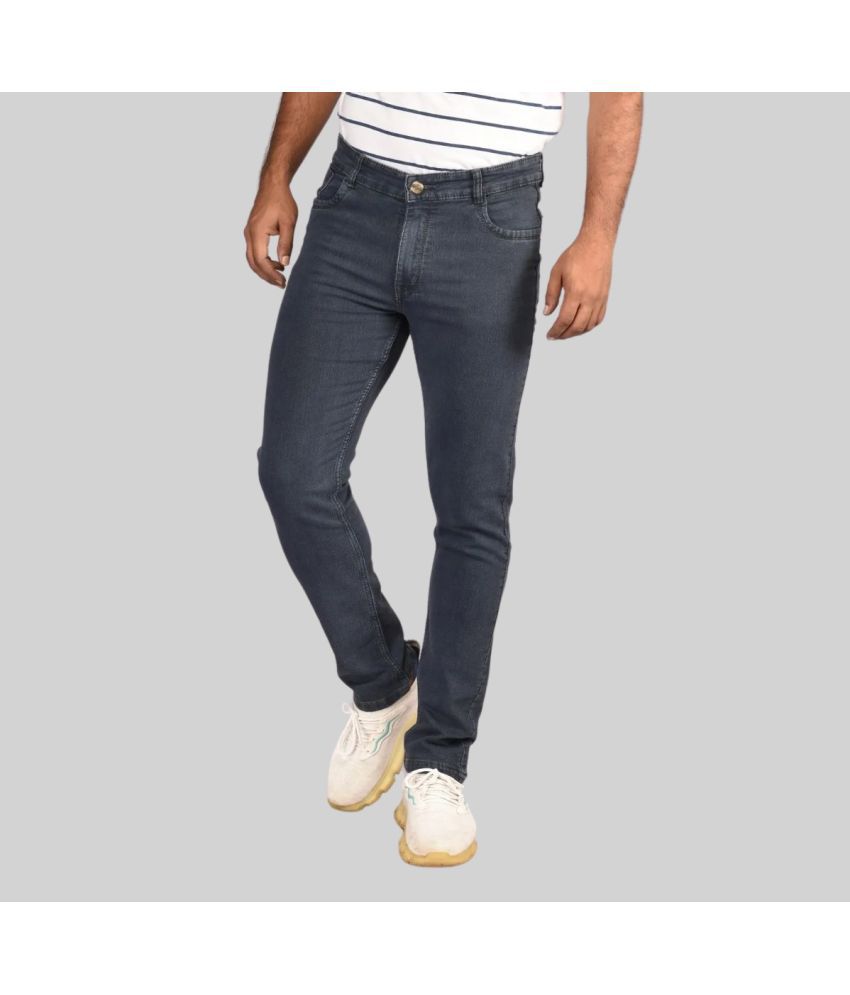     			Aflash - Dark Grey Denim Slim Fit Men's Jeans ( Pack of 1 )