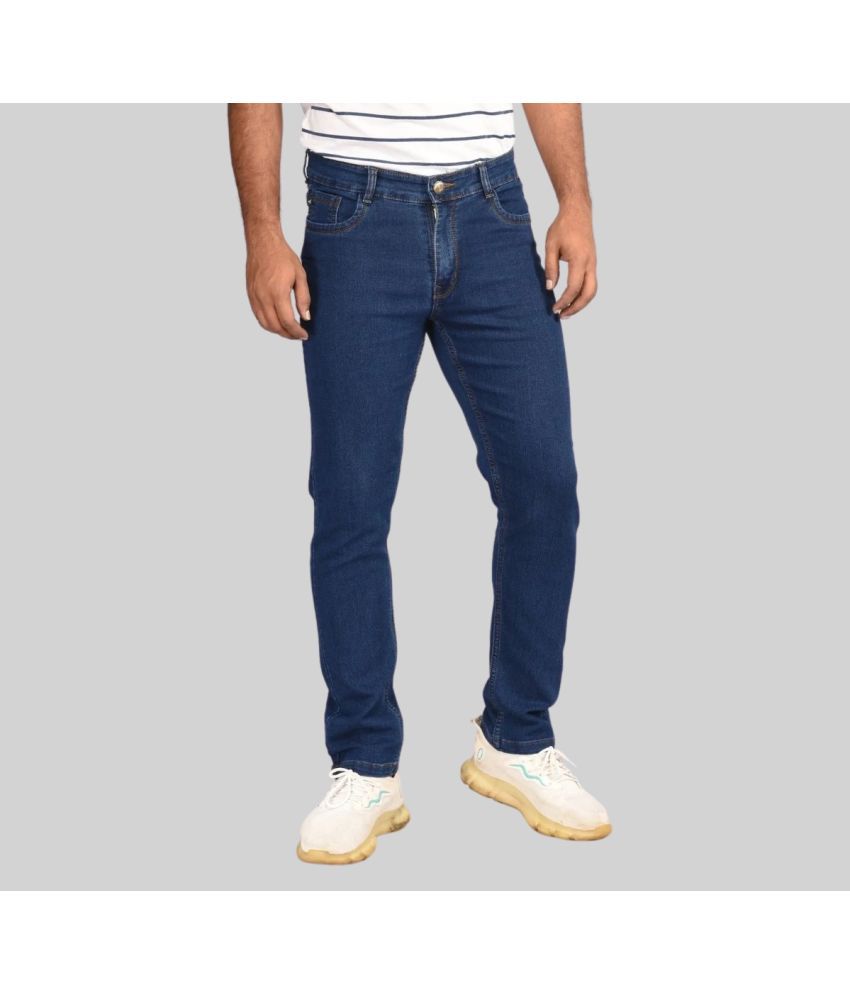     			Aflash - Indigo Blue Denim Slim Fit Men's Jeans ( Pack of 1 )