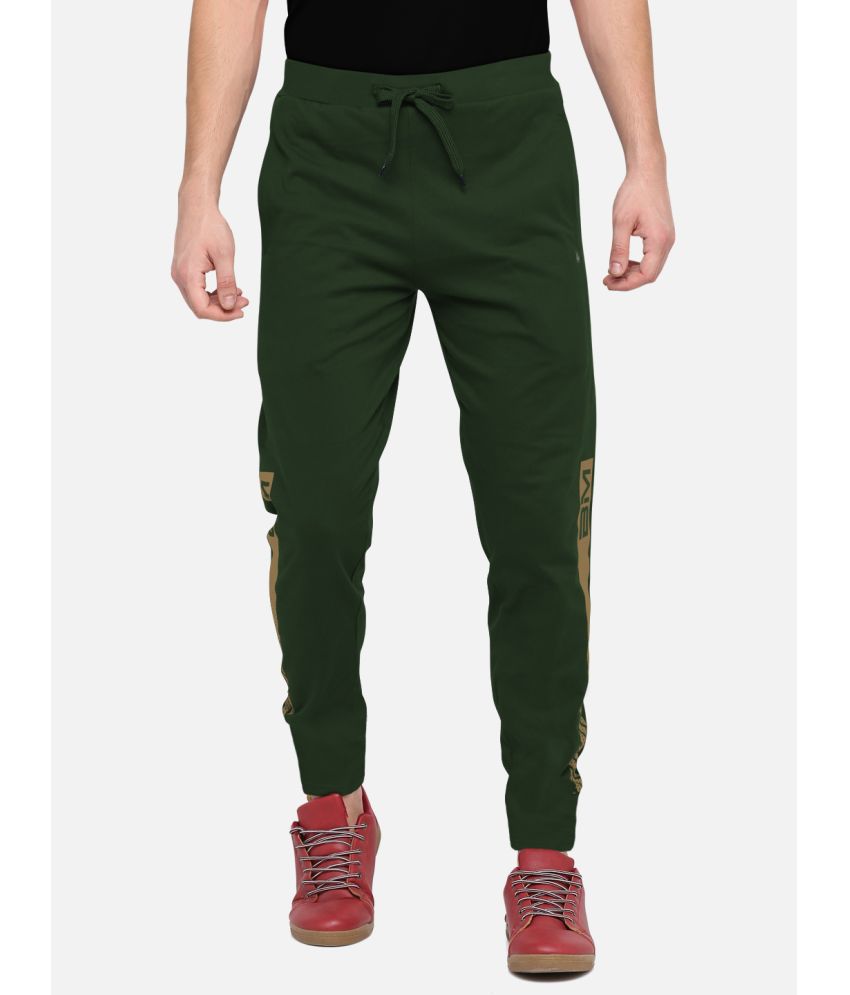     			BULLMER - Olive Green Polyester Men's Trackpants ( Pack of 1 )