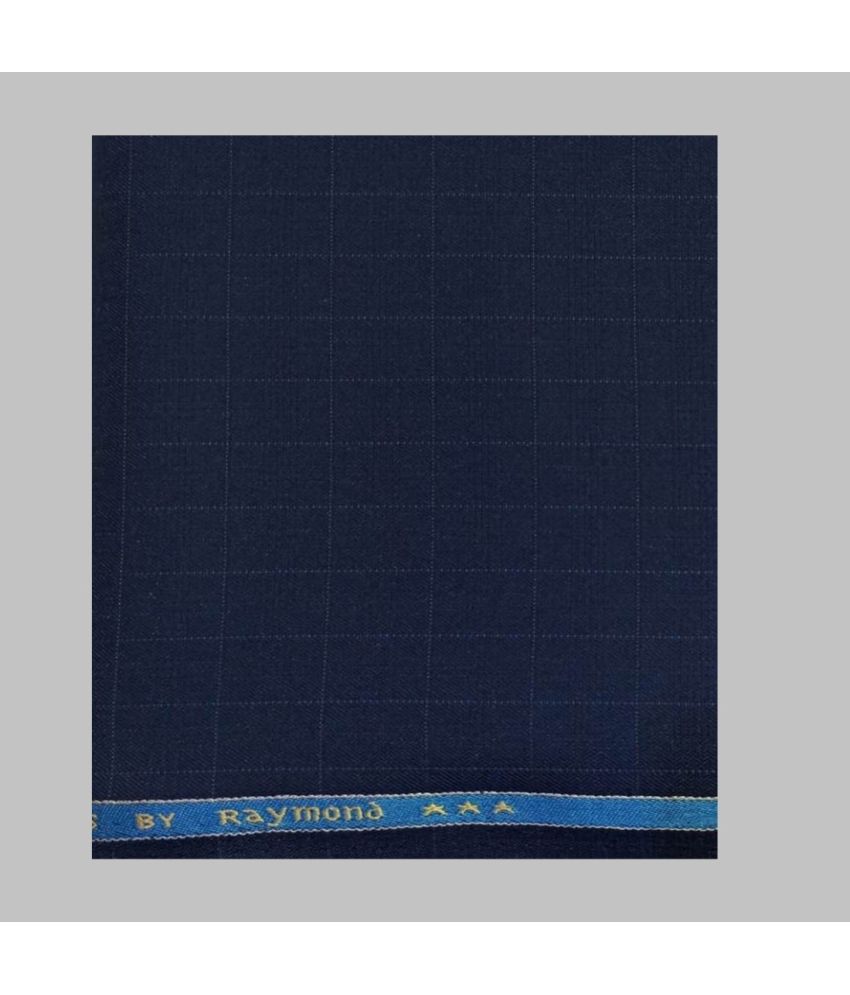     			Raymond - Blue Polyester Blend Men's Suit Length ( Pack of 1 )