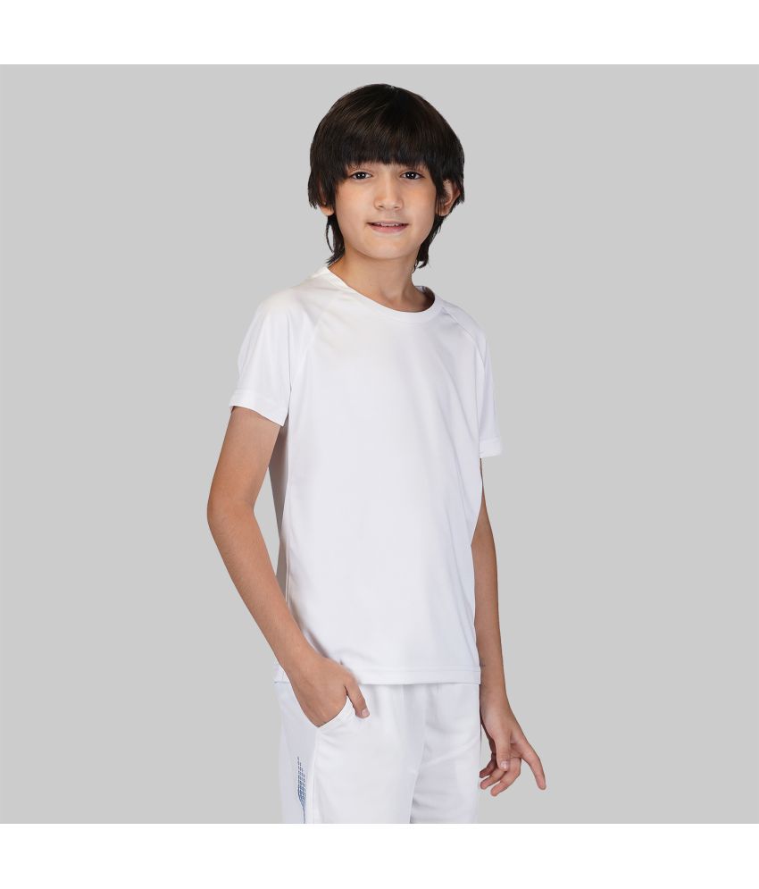     			Vector X - White Polyester Boy's T-Shirt ( Pack of 1 )