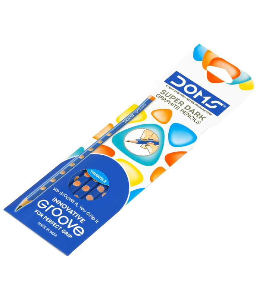     			Doms Groove Pencil 5 Pcs ( Pack Of 10 )