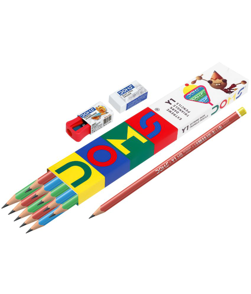     			Doms Y1 Pencil ( Pack Of 5 )