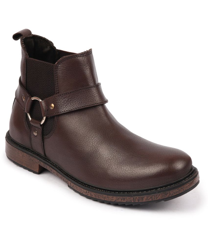     			Fausto - Brown Men's Chelsea Boots