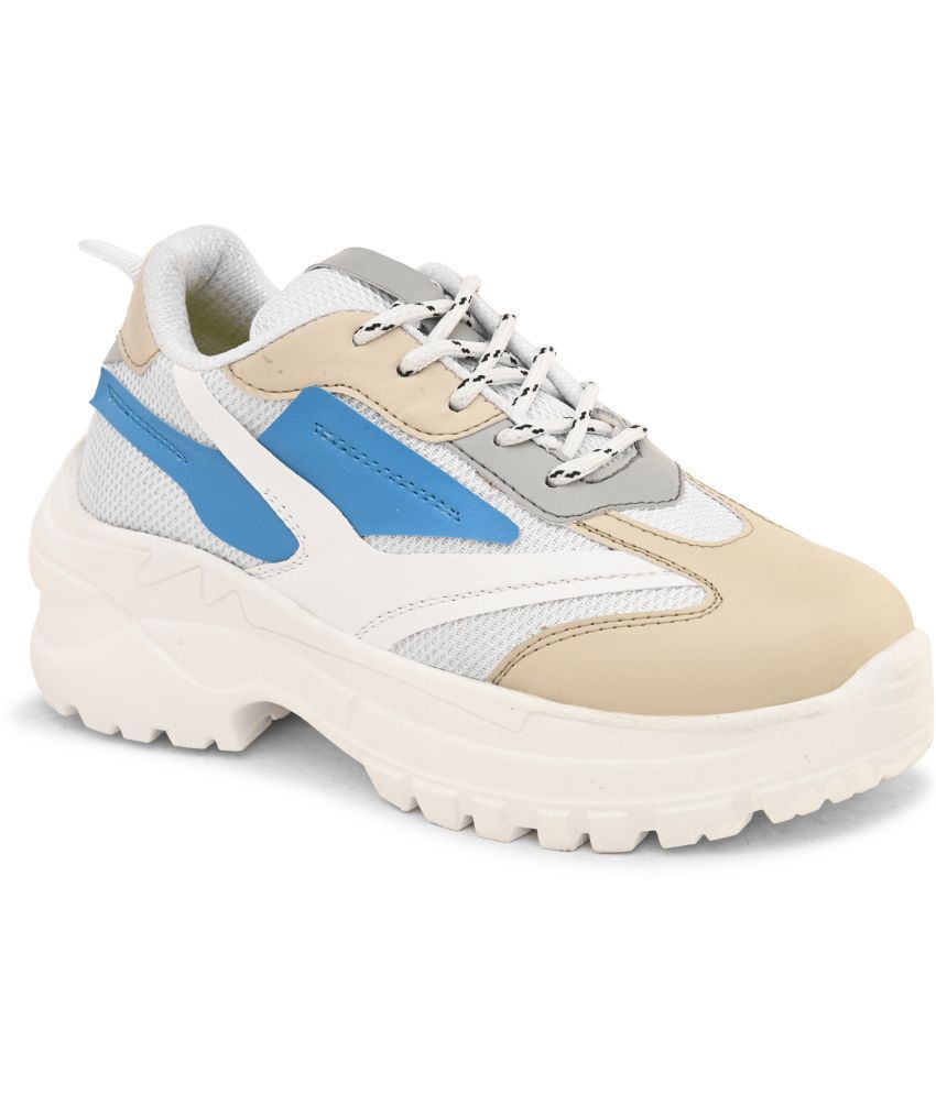     			Fentacia - Beige Women's Sneakers