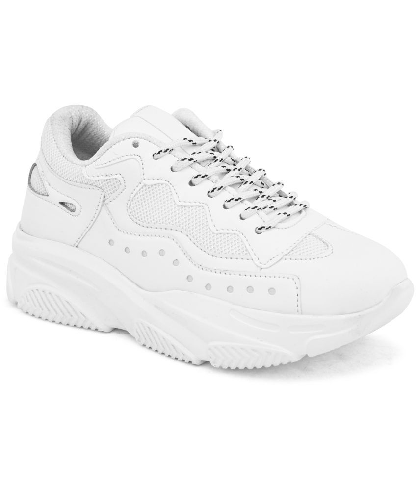     			Fentacia - White Women's Sneakers