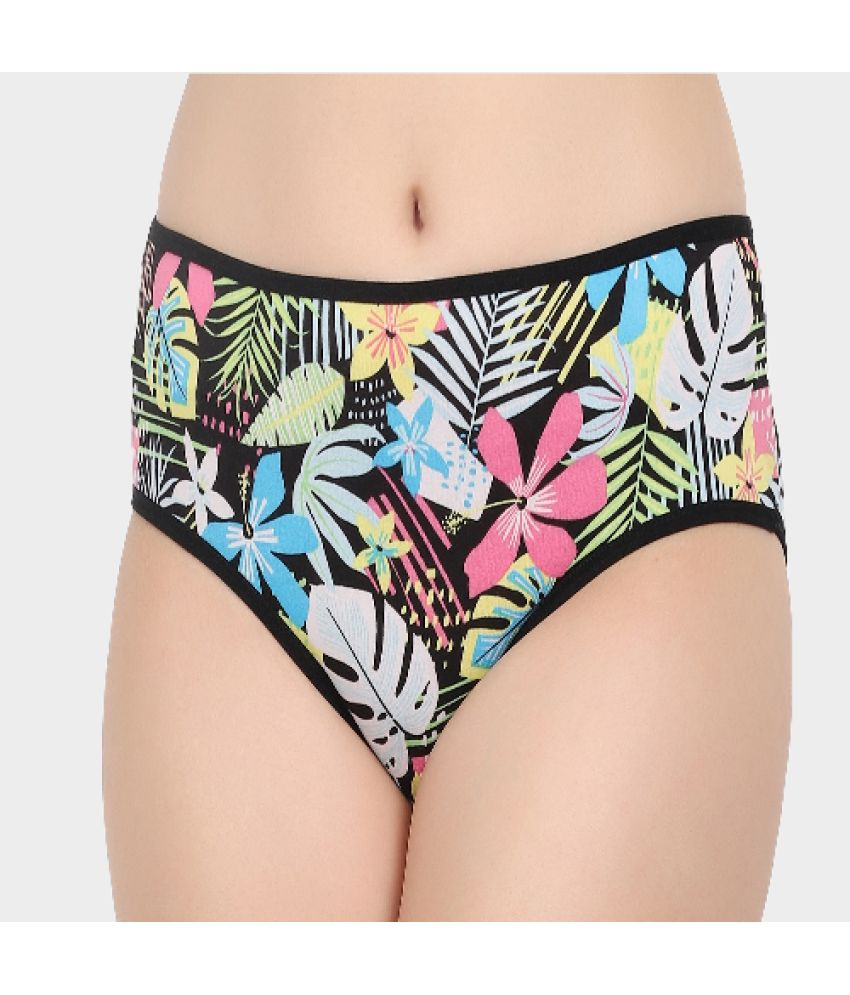     			Prettyla - Multicolor Blended Printed Women's Briefs ( Pack of 1 )