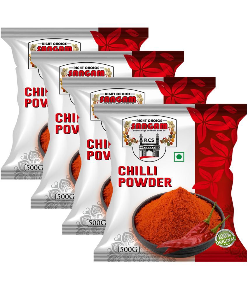     			RIGHT CHOICE SANGAM red chilli powder Sauce 500 g Pack of 4