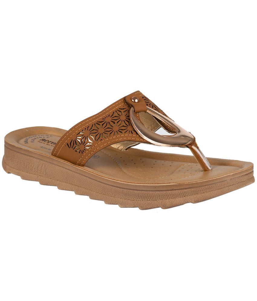     			Aerowalk - TAN Women's Flats