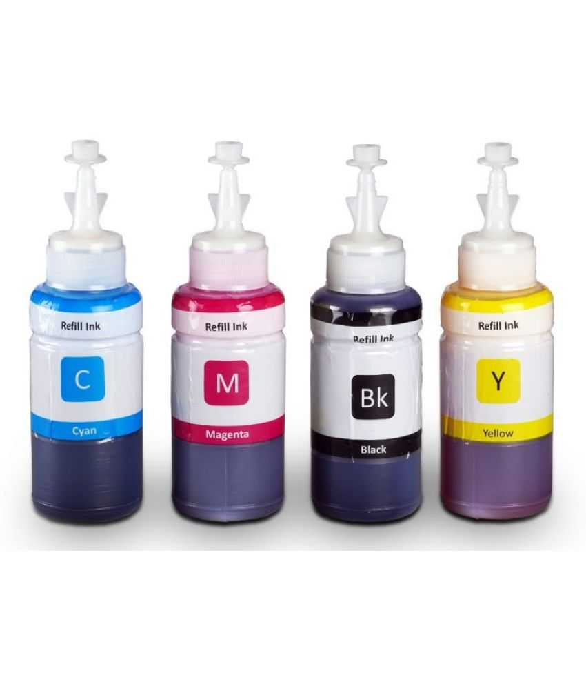     			inkstore Multicolor Four bottles Refill Kit for Refill Ink Kit Suitable for H_P 2723 Printers For 805 Cartridge