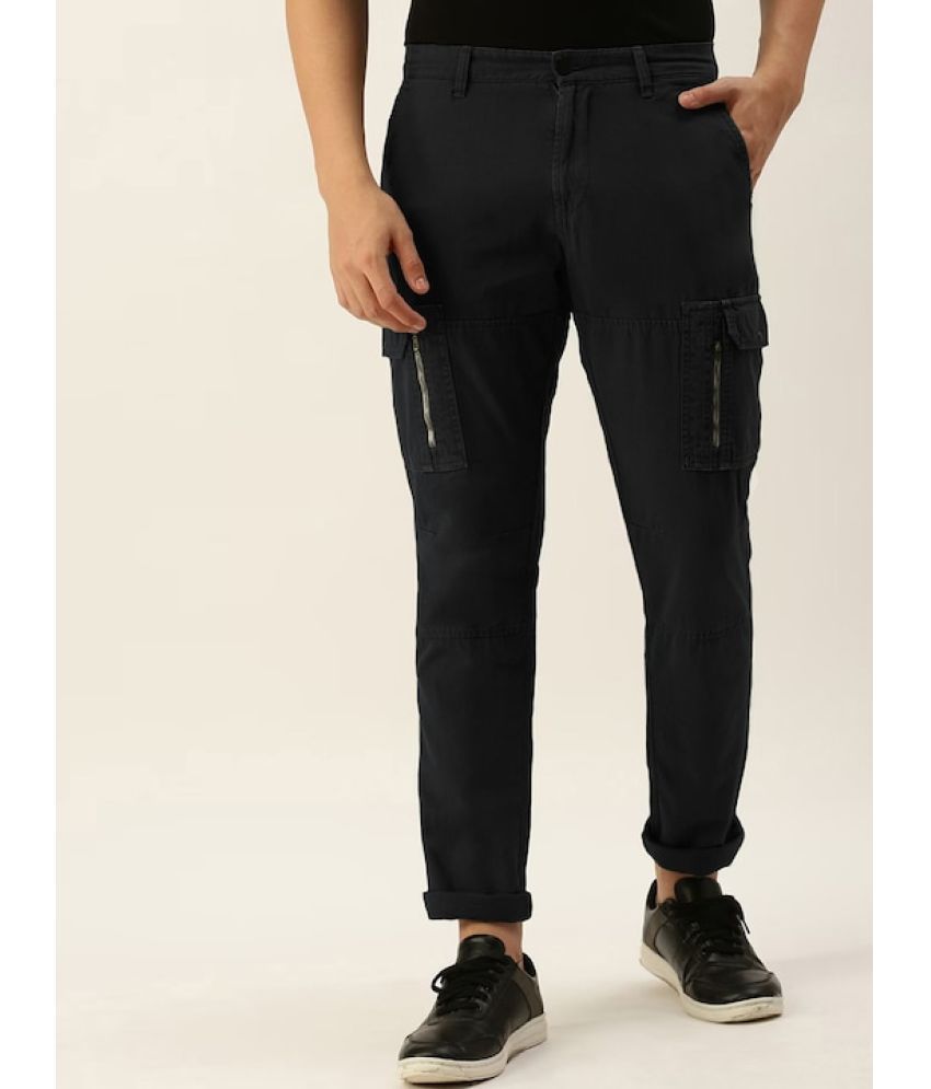     			Bene Kleed Black Slim Cargos ( Pack of 1 )