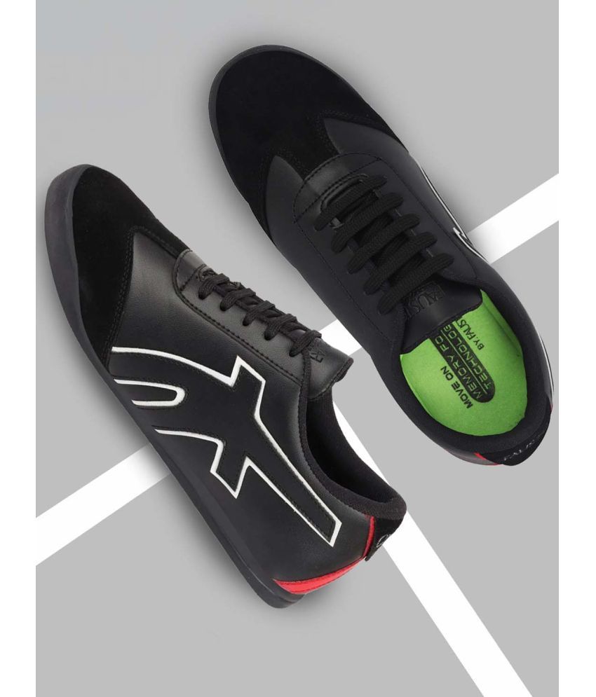     			Fausto - Black Men's Sneakers