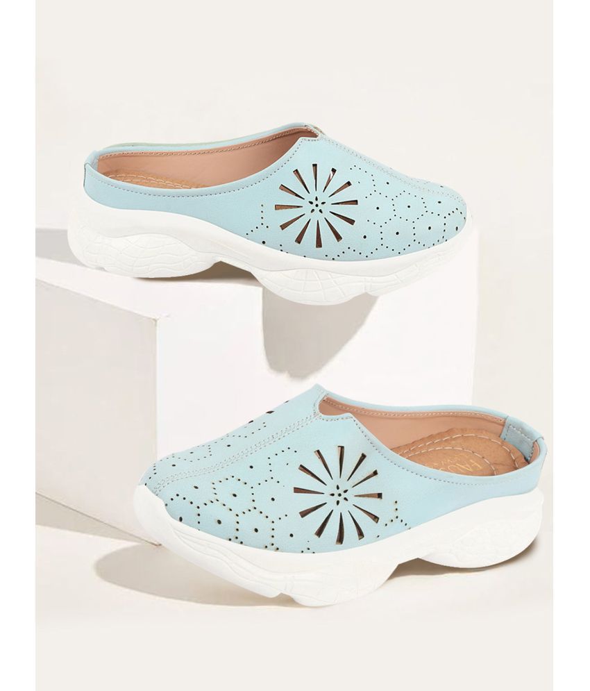     			Fausto - Blue Women's Slip On