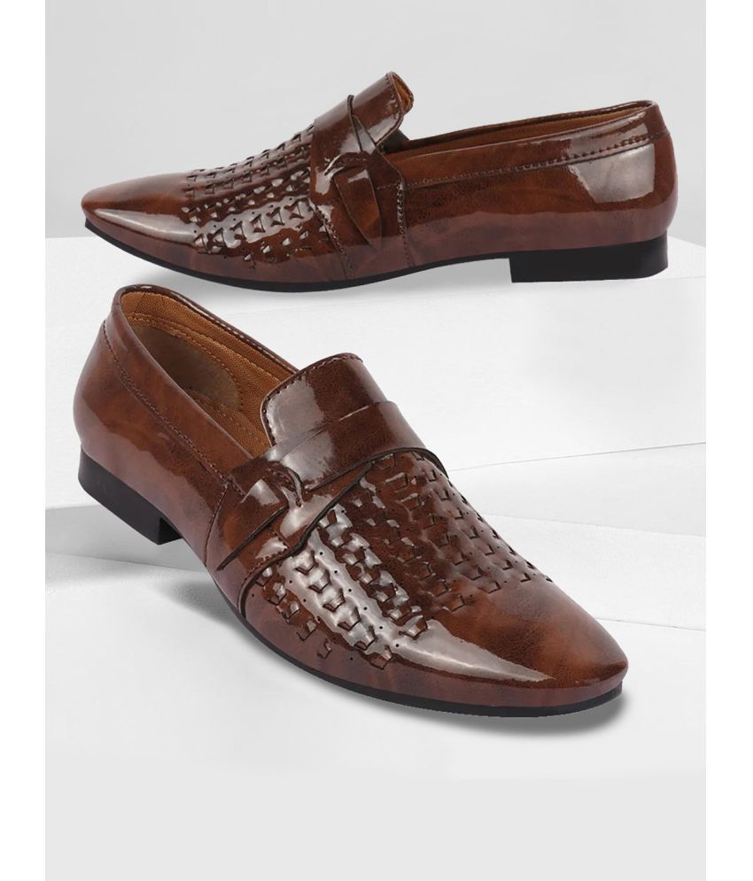     			Fausto - Tan Men's Slip-on Shoes