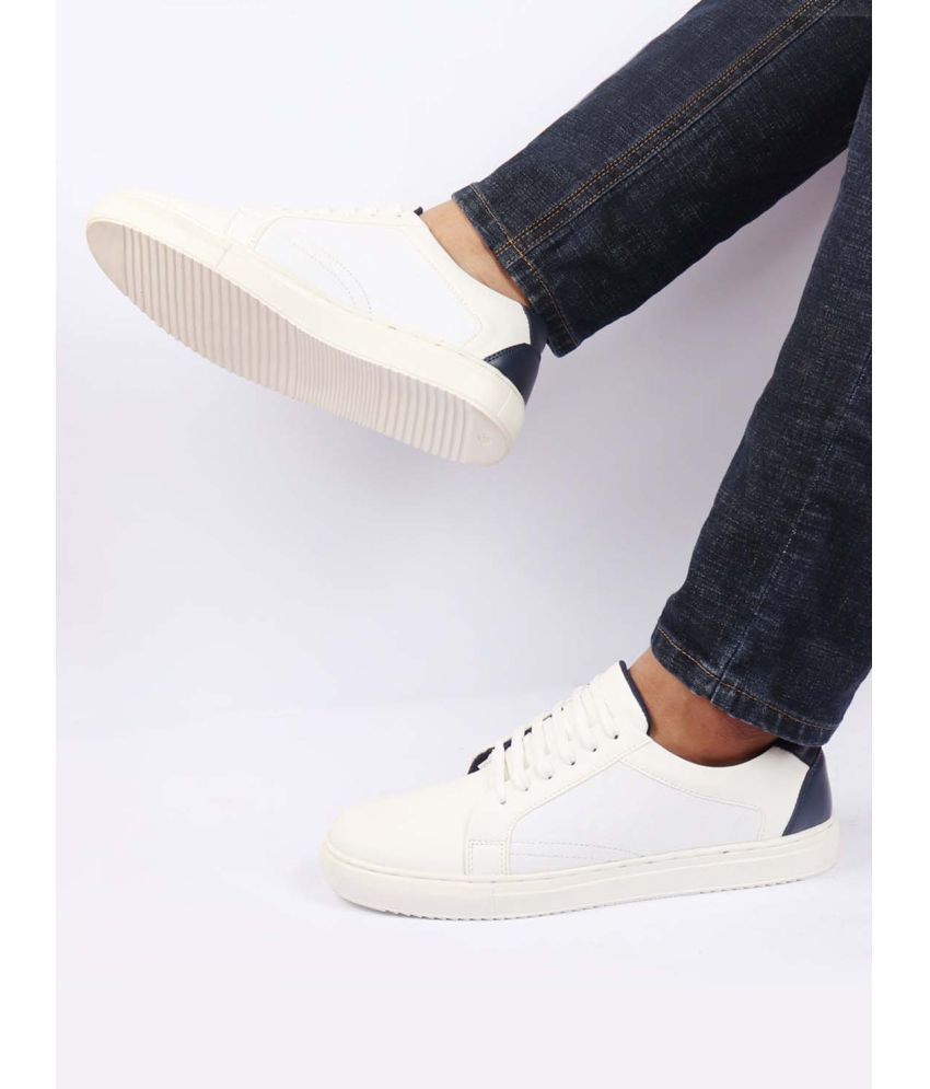     			Fausto - White Men's Sneakers