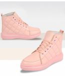 Fausto - Pink Women's Sneakers