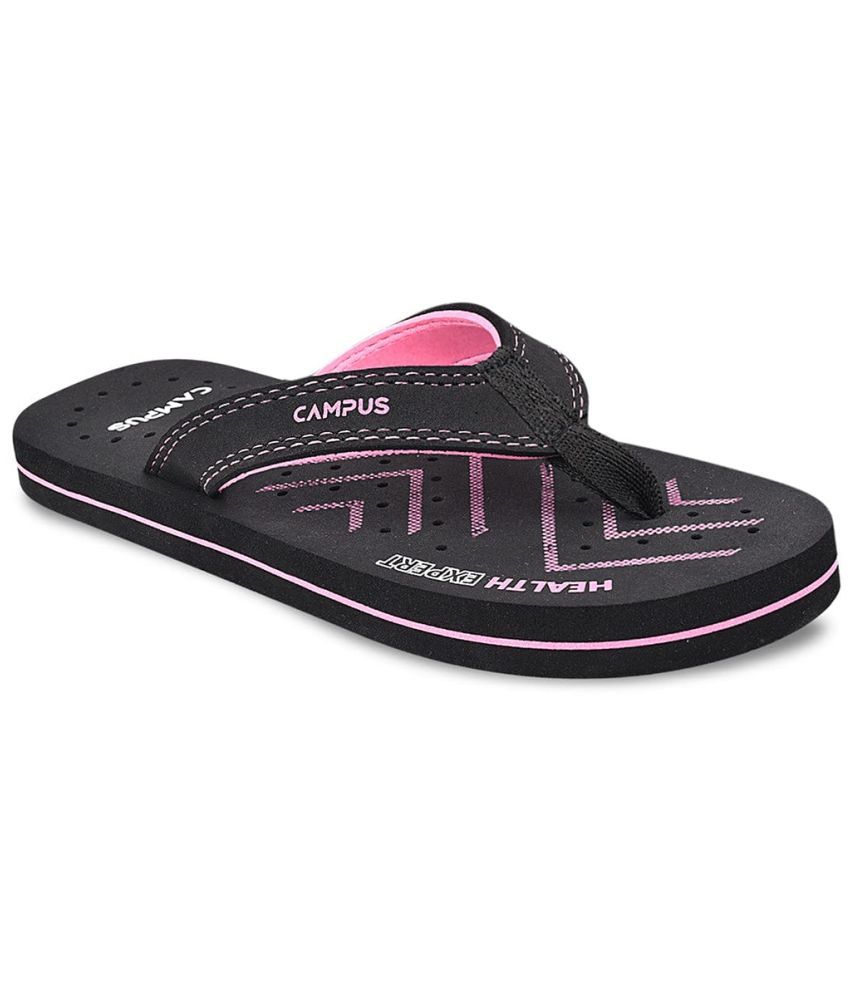     			Campus - Black Women's Thong Flip Flop