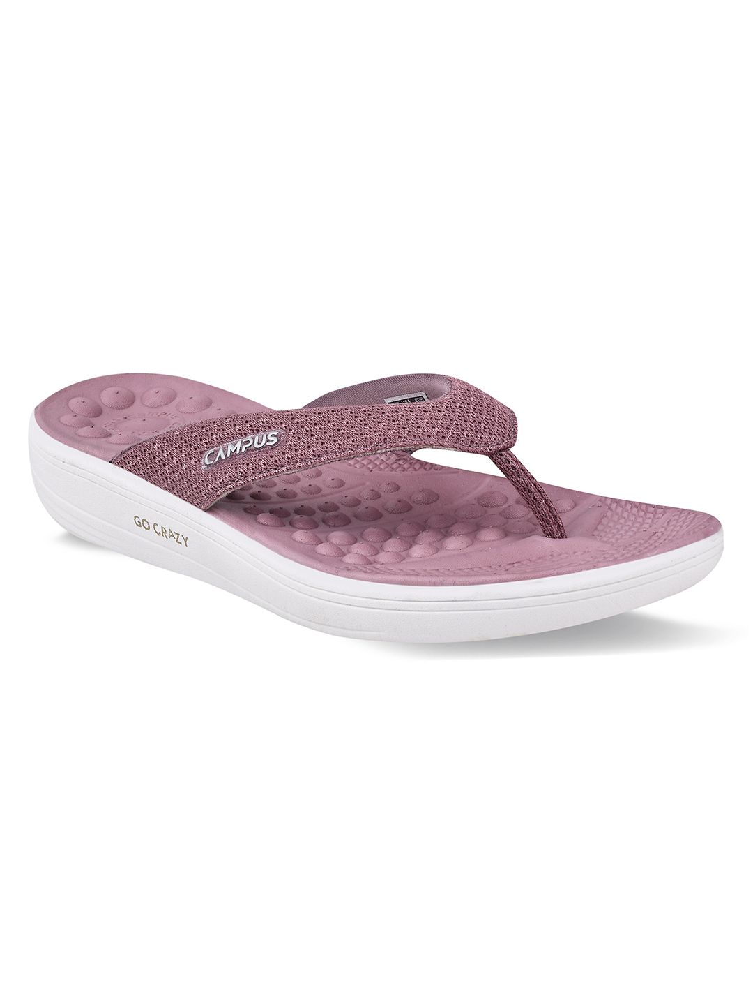     			Campus - Mauve Women's Massage Flip Flop