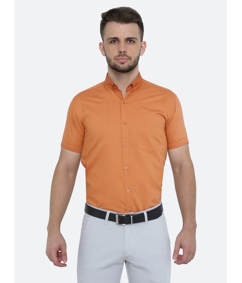     			Kuons Avenue - Orange 100% Cotton Regular Fit Men's Casual Shirt ( Pack of 1 )