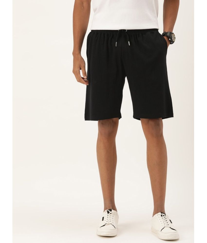     			Bene Kleed - Black Cotton Men's Shorts ( Pack of 1 )