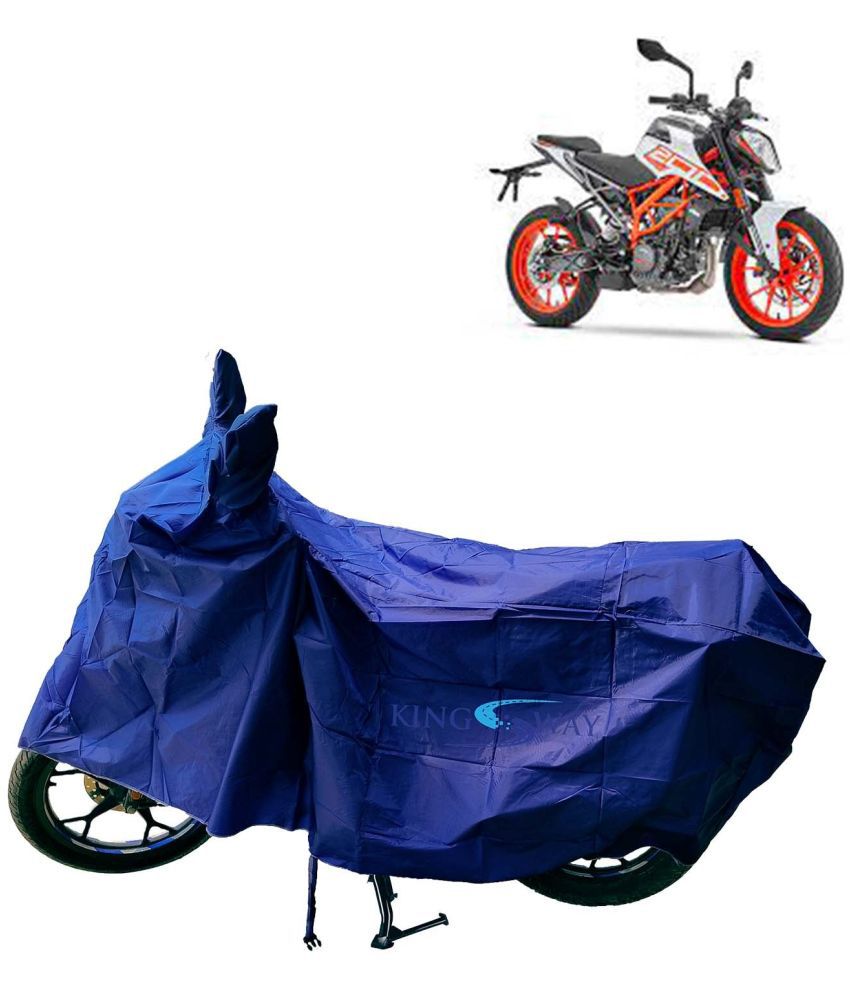     			Kingsway - Bike Body Cover for KTM All Bike Models ( Pack of 1 ) , Blue