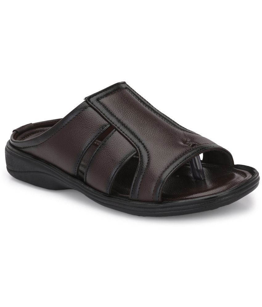     			Leeport - Brown Men's Sandals