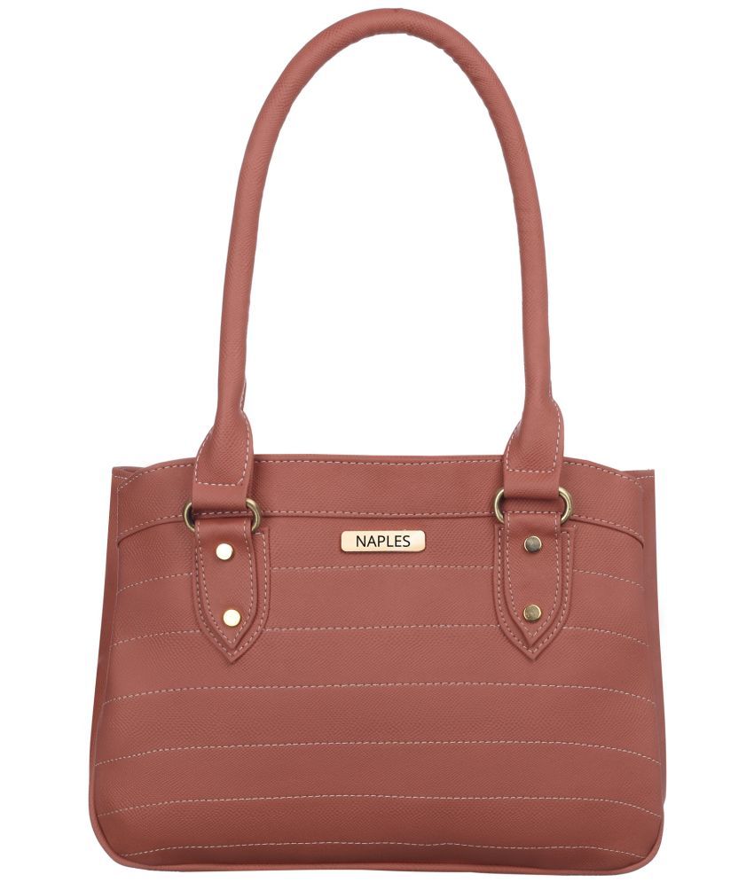     			Naples - Rose Gold PU Shoulder Bag