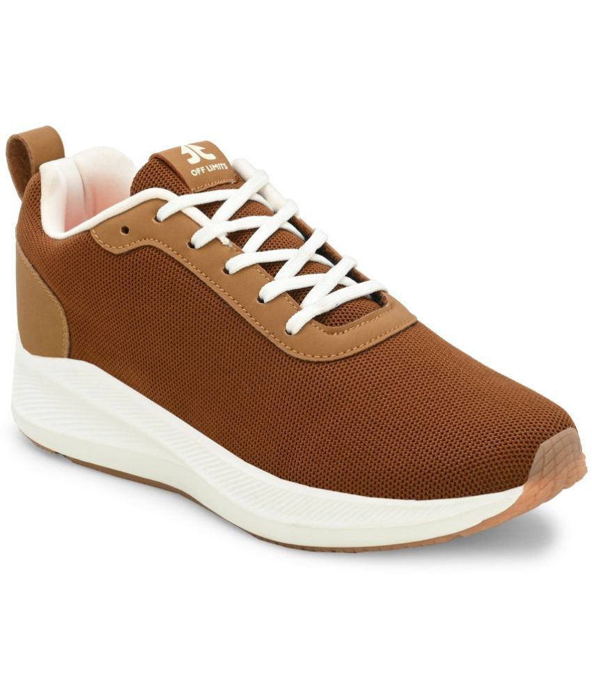     			OFF LIMITS - WEMBLEY Brown Men's Sports Running Shoes