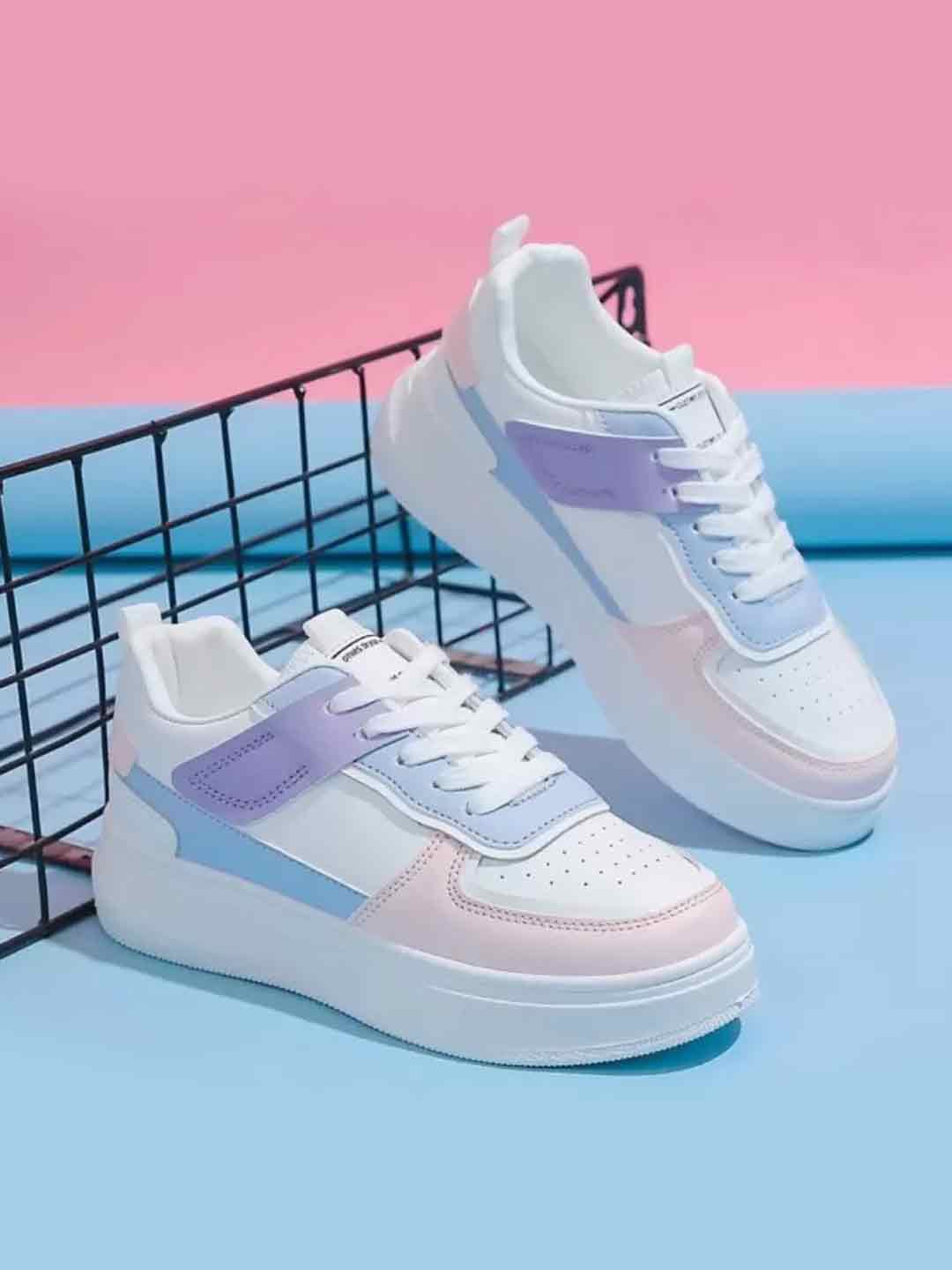     			Shoetopia - Pink Women's Sneakers
