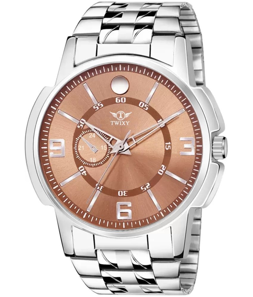     			twixy - Brown Stainless Steel Analog Men's Watch