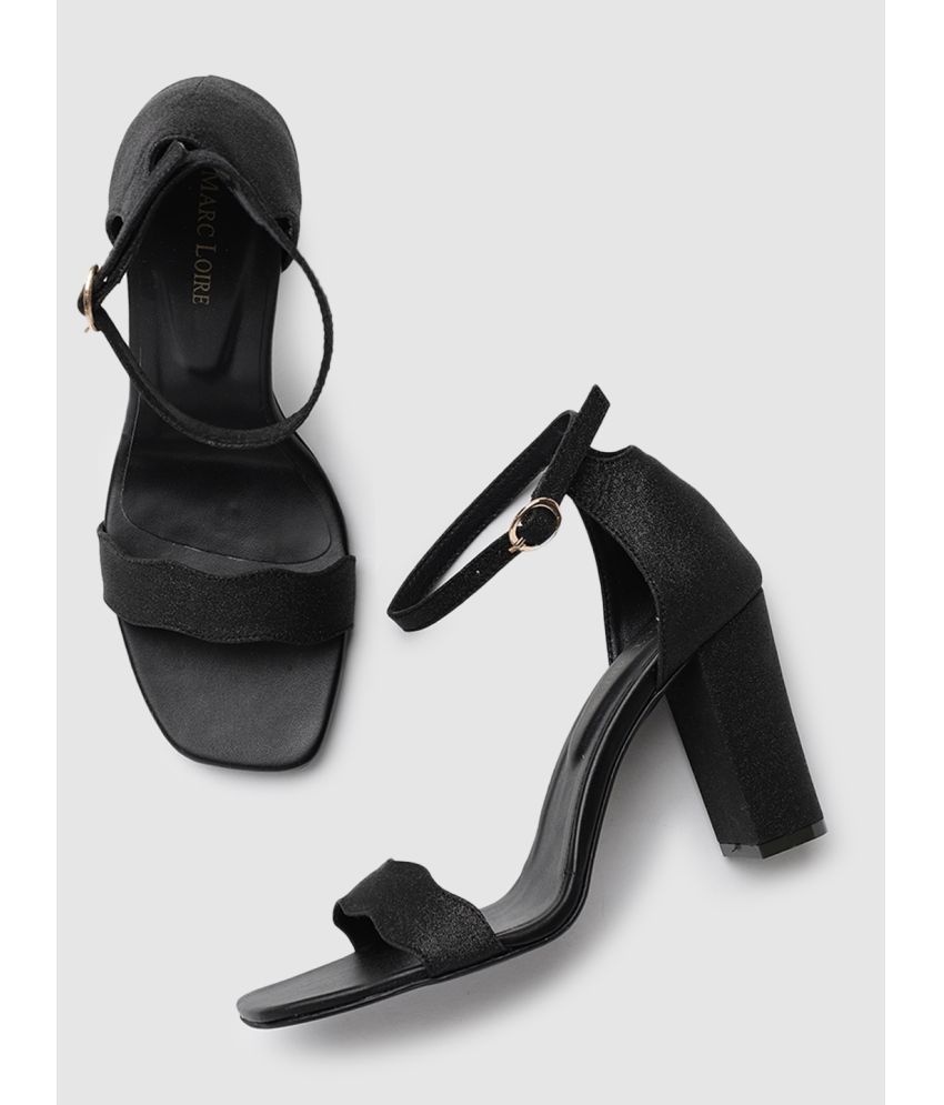     			MARC LOIRE - Black Women's Sandal Heels