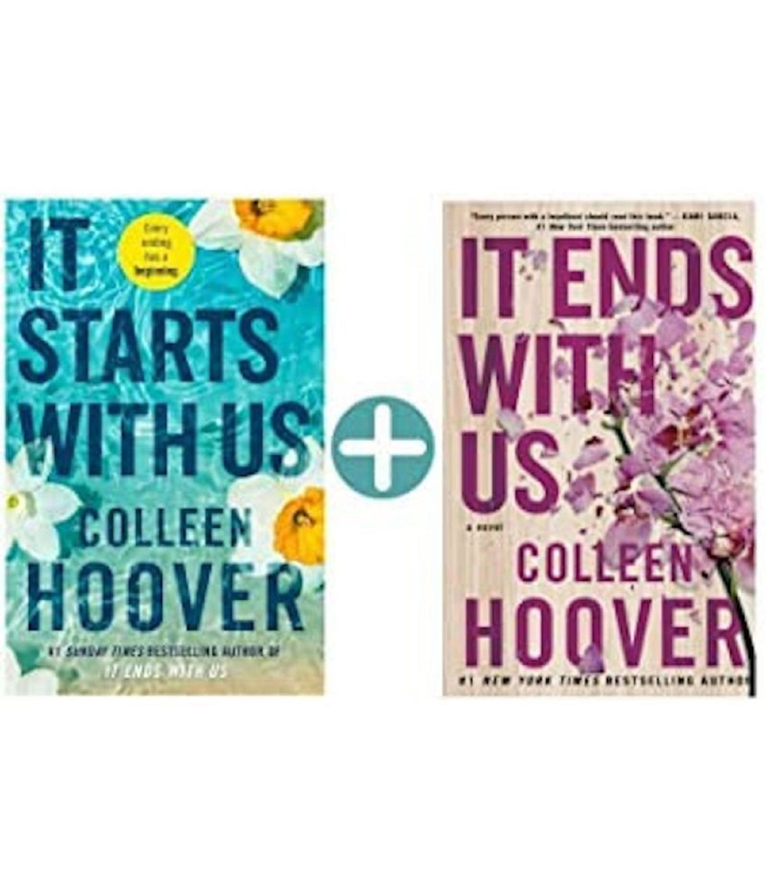     			Combo Of It Ends With Us & It starts With Us ( COLLEEN HOOVER)